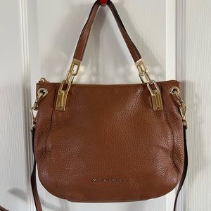 Authentic Michael Kors Leather Crossbody Shoulder Bag